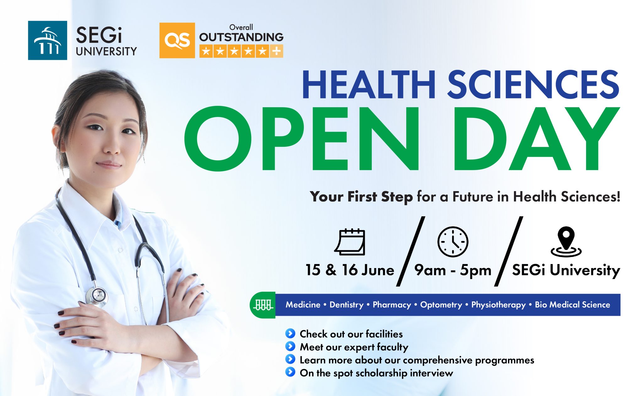 Health Sciences Open Day – SEGi University